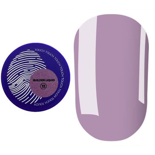 TOUCH. Liquid Builder Gel #12, 15 ml, міцний рідкий гель для нарощування