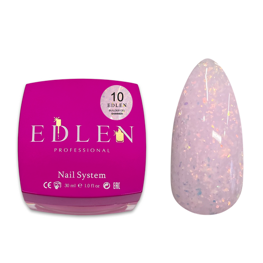 EDLEN Builder gel Shimmer №10, 30 ml
