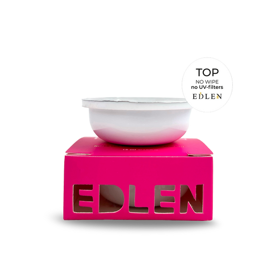 EDLEN. REFILE, No Wipe Top, no UV-filters, 30 ml, РЕФІЛ, топ без липкого шару, без УФ-фільтрів, для темних відтінків