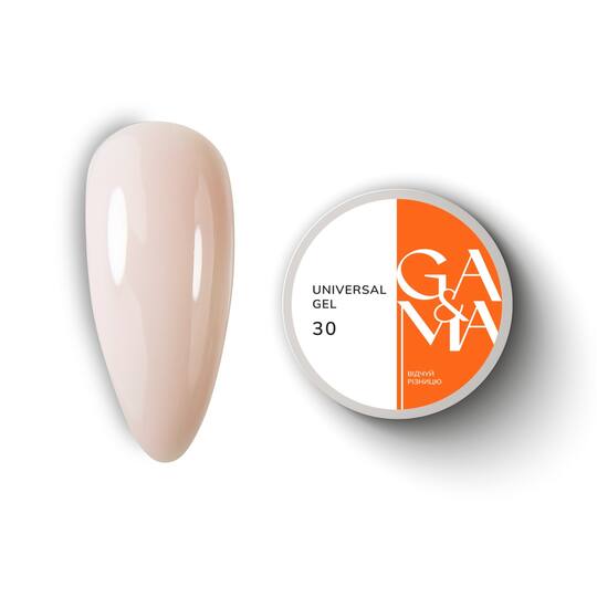 GA&MA. Universal gel 30, гель без опилу, рідкий, 15 ml