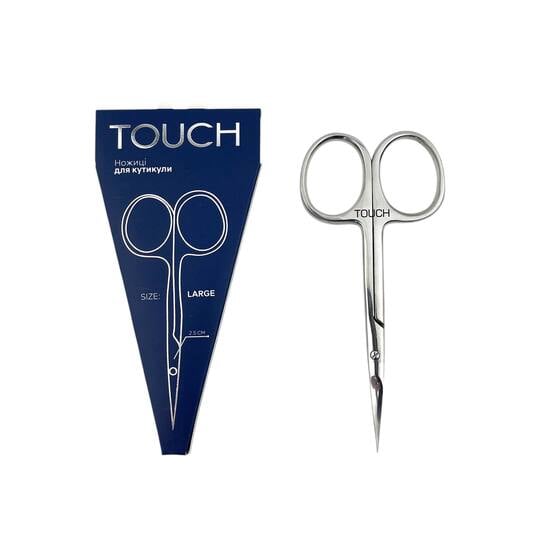 TOUCH. Ножиці для кутикули Large, 100 мм