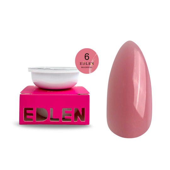 EDLEN. REFILE, Builder gel №06, 30 ml. ЗМІННИЙ КАРТРИДЖ, гель для нарощування
