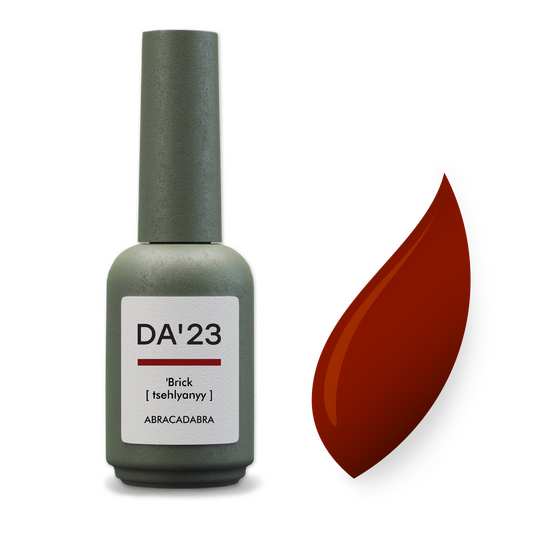 DA'23. Gel Polish, ʼBrick , 14 ml, гель-лак, Цегляний