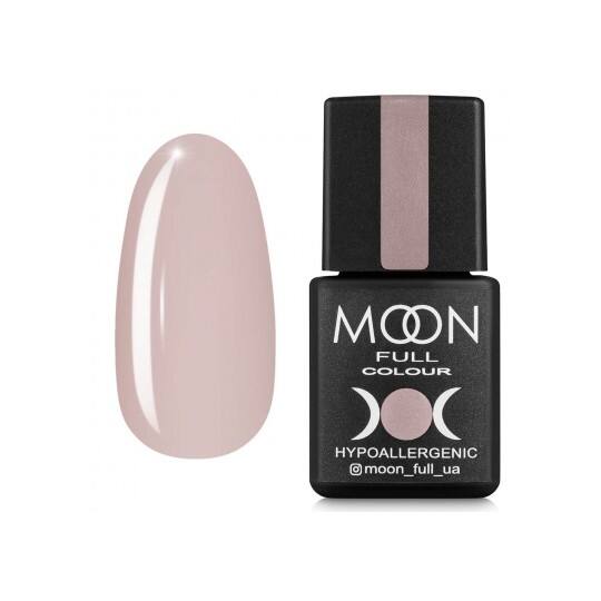 MOON FULL. Cover Base, French Premium #30, 8 ml. Кольорова база, біло-рожева