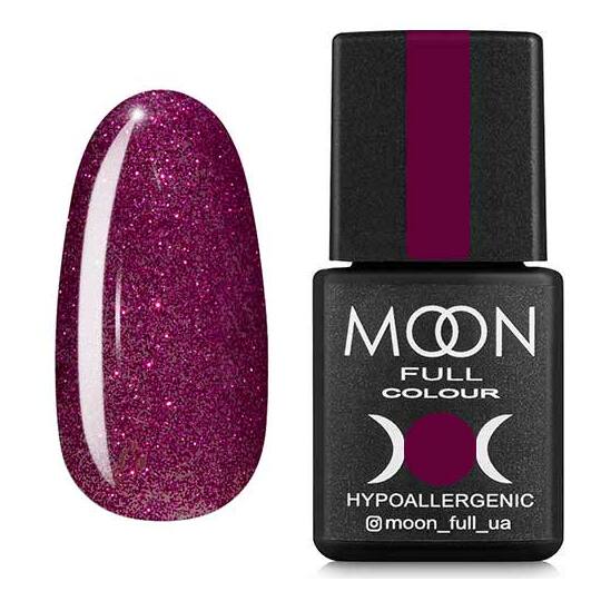 MOON FULL. Gel Polish, #310, 8 ml. Гель-лак, бордово-рожевий з шиммером