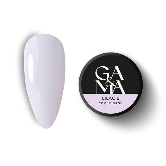 GA&MA. Cover base #5, LILAC, 30 ml