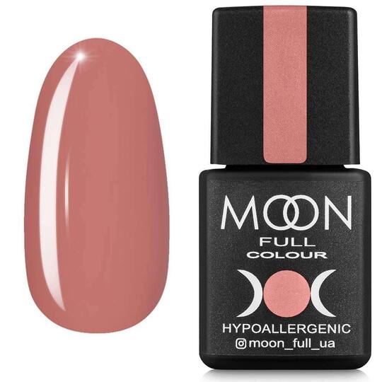 MOON FULL. Gel Polish, Winter #638, 8 ml. Гель-лак, рожево-горіховий