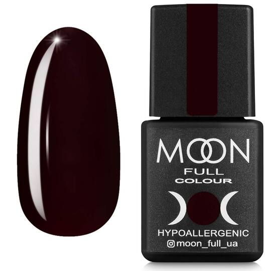 MOON FULL. Gel Polish, Winter #672, 8 ml. Гель-лак, шоколадно-вишневий