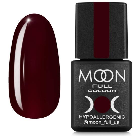 MOON FULL. Gel Polish, Winter #674, 8 ml. Гель-лак,  темний насичений марсала