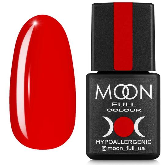 MOON FULL. Gel Polish, Ferrari #806, 8 ml. Гель-лак, морквяно-червоний