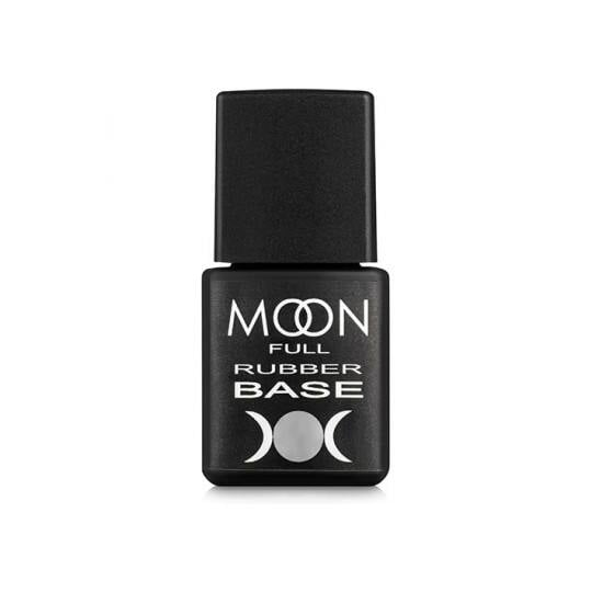 MOON FULL. Rubber base, clear, 8 ml. Прозора каучукова база