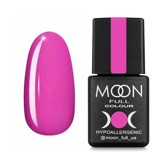 MOON FULL. Gel Polish,  Summer #607, 8 ml. Гель-лак, фуксія