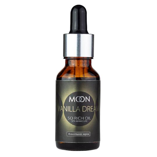 MOON FULL. Nail&cuticle oil, Vanilla Dream, 20 ml. Олія для нігтів і кутикули