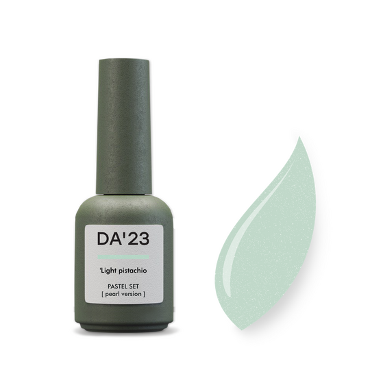DA'23. Gel Polish, Light pistachio, 8 ml, гель-лак, Світло-фісташковий
