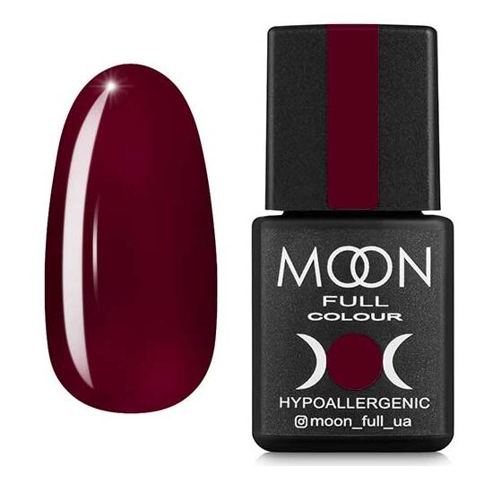 MOON FULL. Gel Polish, #142, 8 ml. Гель-лак, бургунді