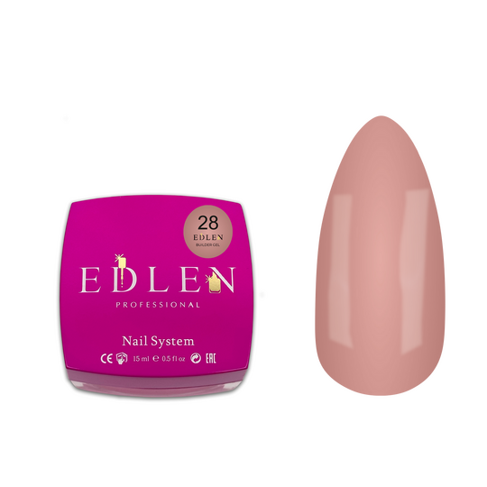 EDLEN. Builder gel Office №28, 15 ml