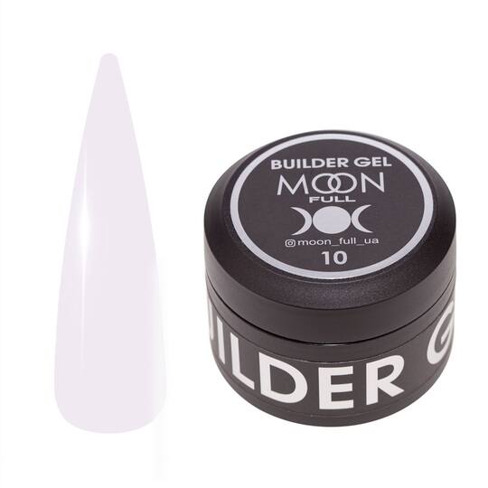 MOON FULL. Builder gel, #10, 30 ml. Гель для нарощування