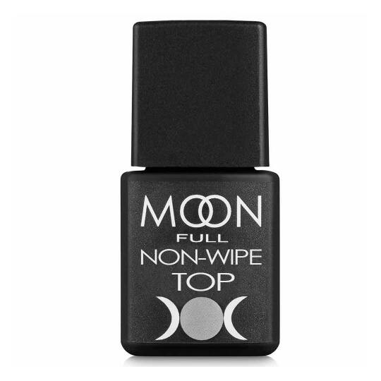 MOON FULL. Non-Wipe Top coat, 8 ml. Топ без липкого шару