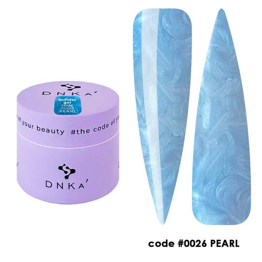 DNKa’. Pearl Builder Gel #0026, 15 ml, гель для моделювання