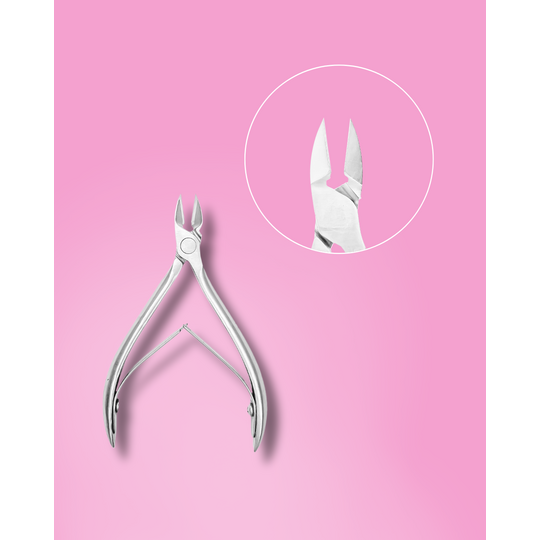 EDLEN. Cuticle Nippers "KM-02" , 7 mm, Накожниці для кутикули