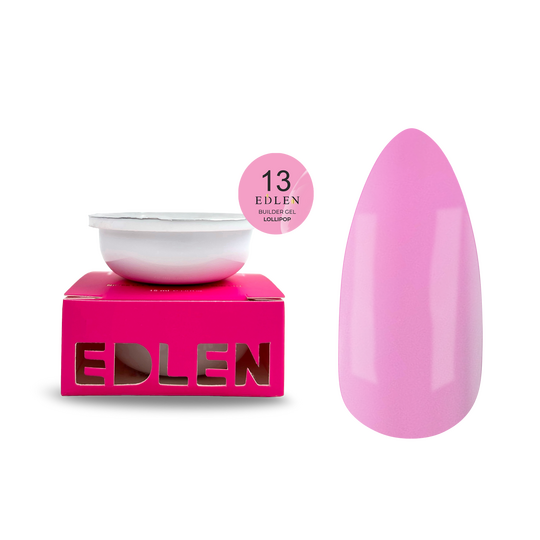 EDLEN. REFILE, Builder gel Lollipop №13, 30 ml. ЗМІННИЙ КАРТРИДЖ, гель для нарощування