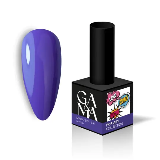 GA&MA. Gel polish #166 Sensation, 10 ml, гель-лак, Сенсація