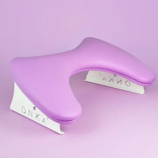 DNKa'. Anatomical Armrest for Manicure. Підлокітник для манікюру, фіолетовий