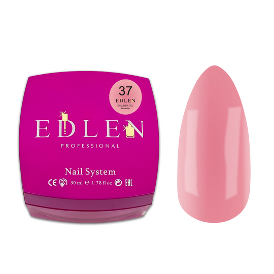 EDLEN. Builder gel Butterfly №37, 50 ml