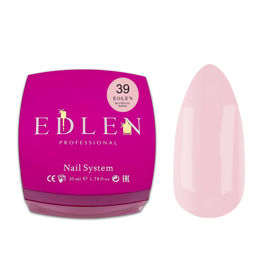 EDLEN. Builder gel Butterfly №39, 50 ml