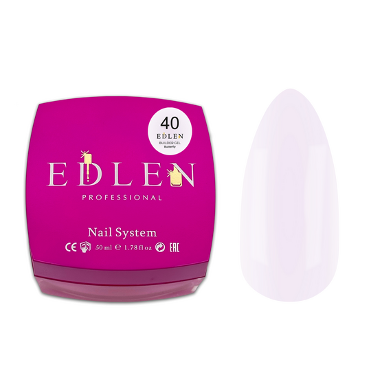 EDLEN. Builder gel Butterfly №40, 50 ml