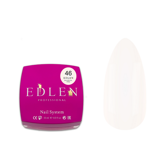 EDLEN. Builder gel Cheesy №46, 15 ml