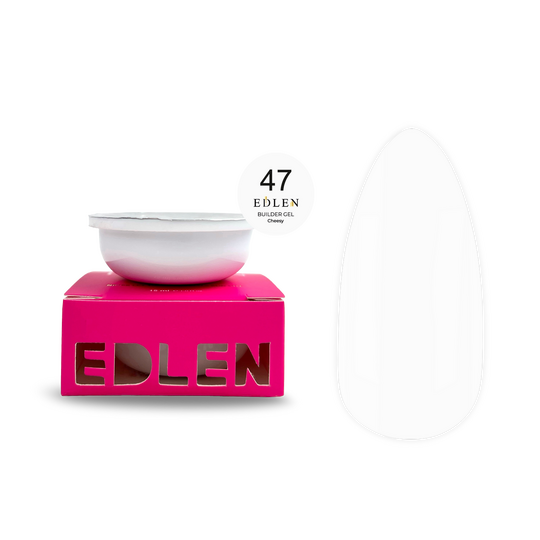 EDLEN. REFILE, Builder gel Cheesy №47, 30 ml. ЗМІННИЙ КАРТРИДЖ, гель для нарощування