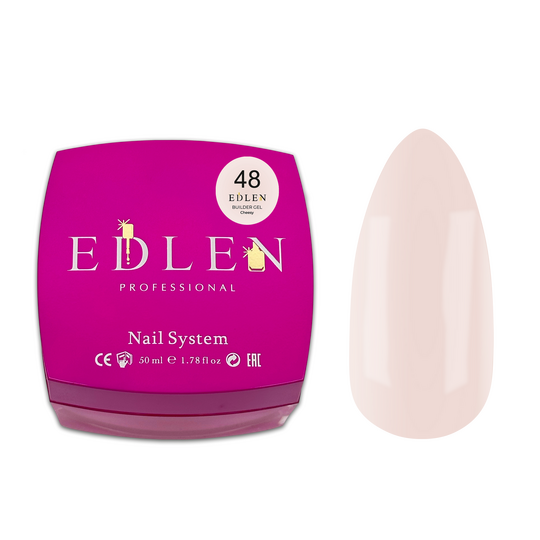 EDLEN. Builder gel Cheesy №48, 50 ml