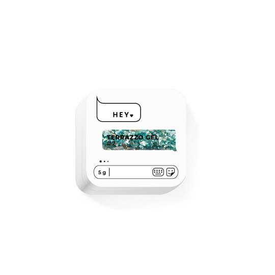 HEYLOVE. Terrazzo gel, #2, 5 g, гель для дизайну