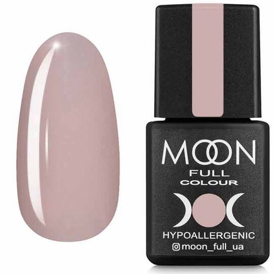 MOON FULL. Gel Polish,  Spring-Summer #601, 8 ml. Гель-лак, бежево-рожевий