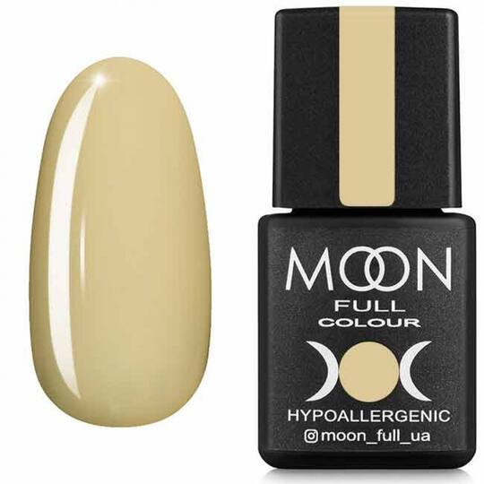 MOON FULL. Gel Polish,  Spring-Summer #608, 8 ml. Гель-лак, молочно-гірчичний