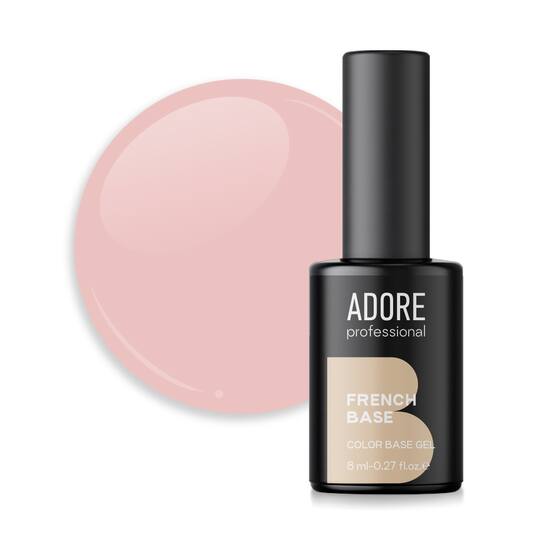 ADORE. French Base,  №03, Nude, 8 ml. Камуфлююча база