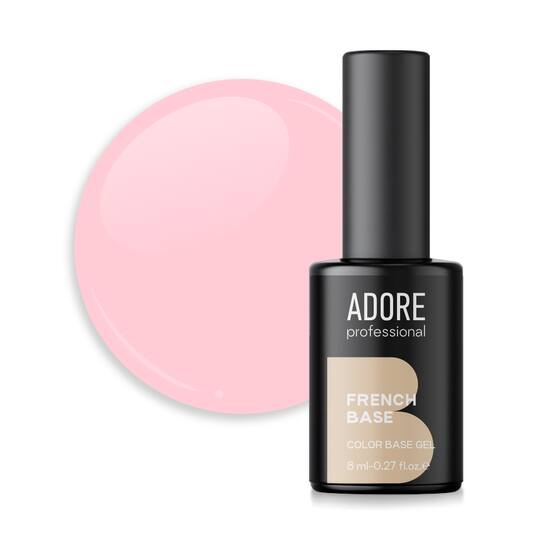 ADORE. French Base, №14, Baby pink, 8 ml. Камуфлююча база