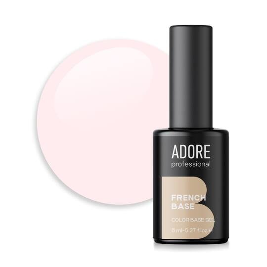 ADORE. French Base, №20, Cremelle, 8 ml. Камуфлююча база
