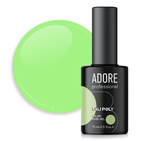 ADORE. Loli Poly Base, №10, Fresh, 15 ml. Кольорова полібаза