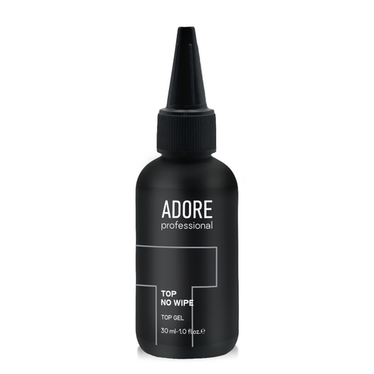 ADORE. No Wipe Top coat, no UV-filters, 30 ml. Топ без липкого шару без УФ-фільтрів