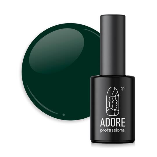 ADORE. Gel Polish, #121, Bottle, 8 ml. Гель-лак, темно-зелений