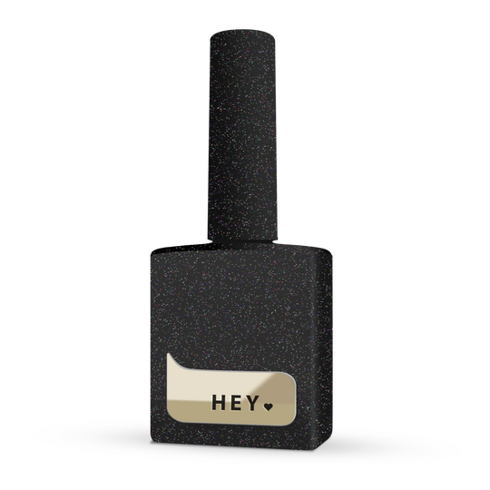 HEYLOVE. Reflective Gel Polish, SPACE, 15 ml, гель-лак, чорний з голографічними та світловідбиваючими частинками