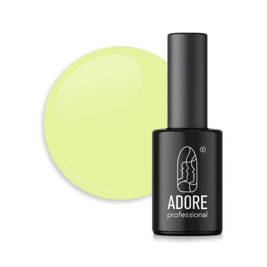 ADORE. Gel Polish, #251, Guava, 8 ml. Гель-лак, лимонно-жовтий пастельний