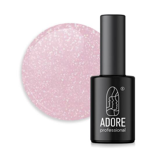 ADORE. Gel Polish, #435, Radiant, 8 ml. Гель-лак, рожево-бузковий голографік