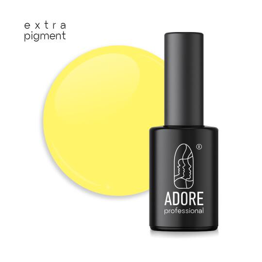 ADORE. Gel Polish, #469, Illuminating, 8 ml. Гель-лак, люмінесцентний жовтий