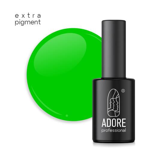 ADORE. Gel Polish, #471, Awake, 8 ml. Гель-лак, яскравий зелений неоновий
