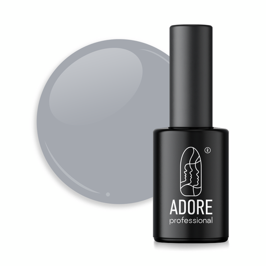 ADORE. Gel Polish, #477, Knit, 8 ml. Гель-лак, світло-сірий