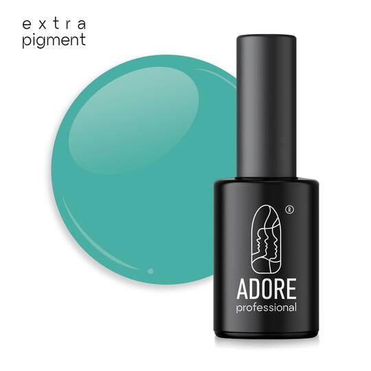 ADORE. Gel Polish, #504, Dewy, 8 ml. Гель-лак, курний смарагдово-блакитний
