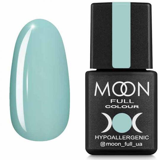 MOON FULL. Gel Polish, Spring-Summer #628, 8 ml. Гель-лак, біло-зелений